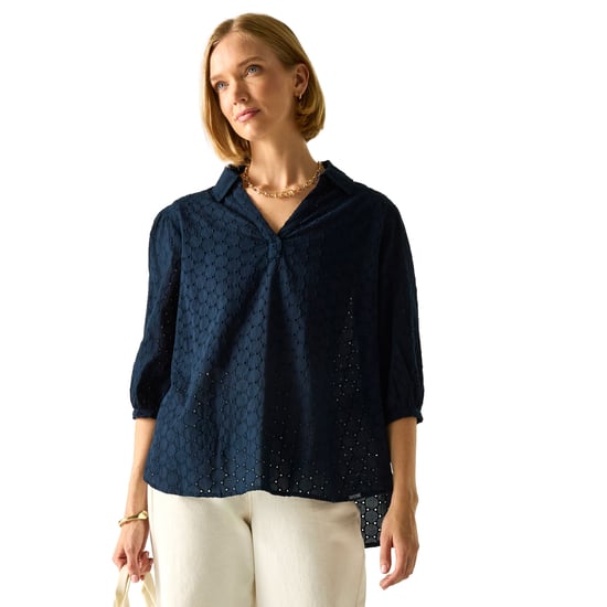 Regatta Womens/Ladies Nofino Stripe Shirt (Skyway) - Image 5
