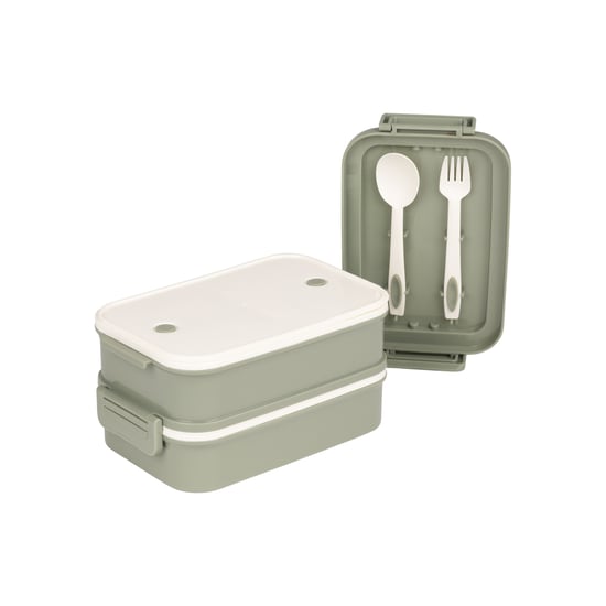 Trespass Bento Lunch Box (Dark Olive) - Image 4