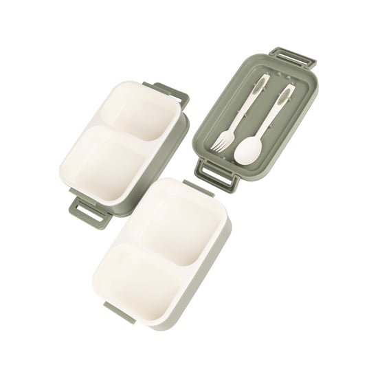 Trespass Bento Lunch Box (Dark Olive) - Image 5