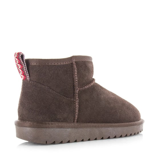 Shoecolate Classic fur boot chocolate bont dames - Image 4