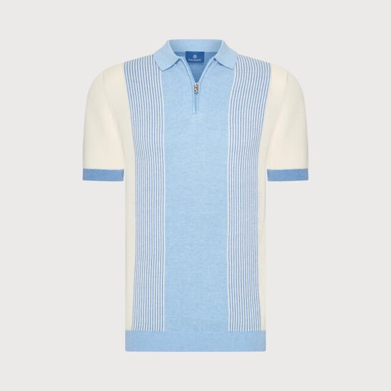 Blue Industry De half zip polo | - Image 1
