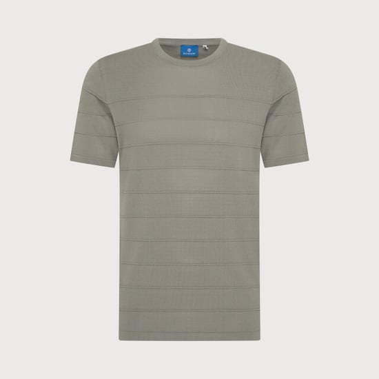 Blue Industry Het gestreepte t-shirt | - Image 3