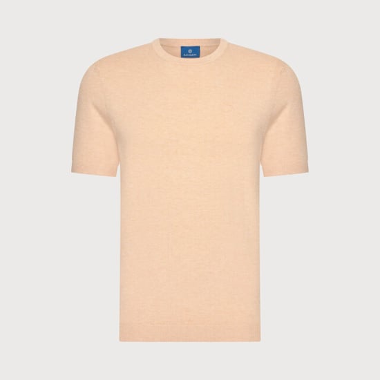 Blue Industry Luxe knitted t-shirt | - Image 3