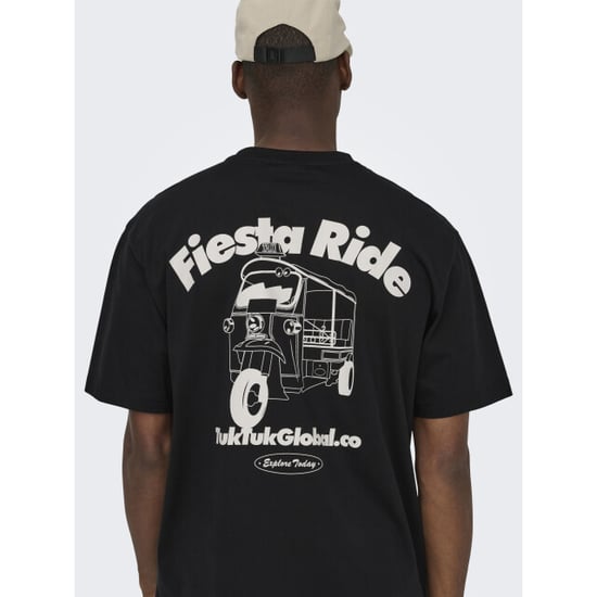 Only & Sons Onsfred life foodie rlx ss tee - Image 2