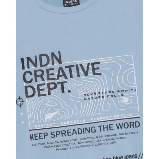 Indian Blue T-shirt 960660 - Image 2