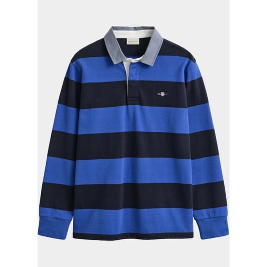 Gant Polo lange mouwen heren gestreepte heavy rugger met c 2004083/417 - Image 3