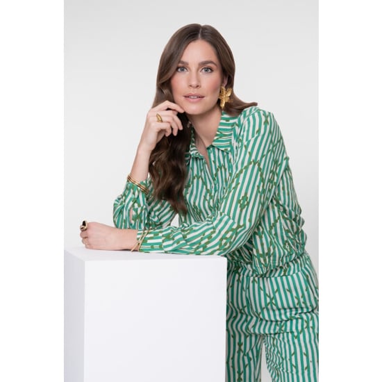 Geisha blouse 63279-20 718 /green - Image 5