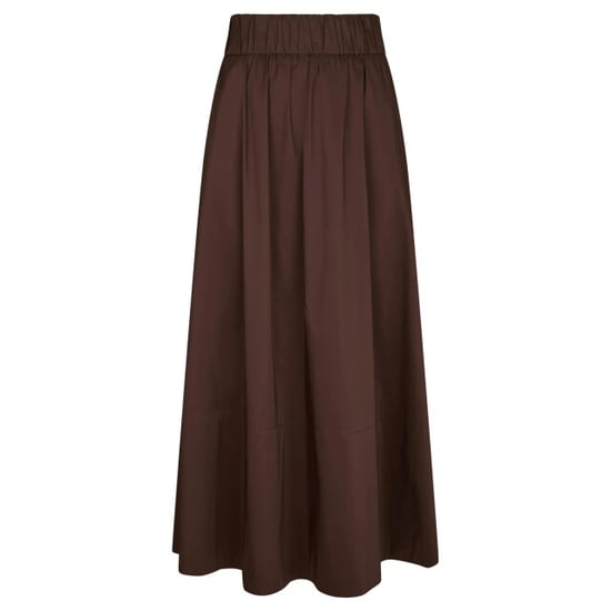 Neo Noir yara poplin skirt 158280 584 chocolate brown - Image 3