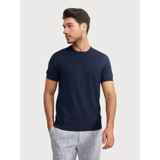 Blue Industry Luxe knitted t-shirt | - Image 2