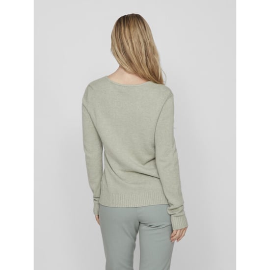 Vila Viril l/s v-neck knit top-noos - Image 2