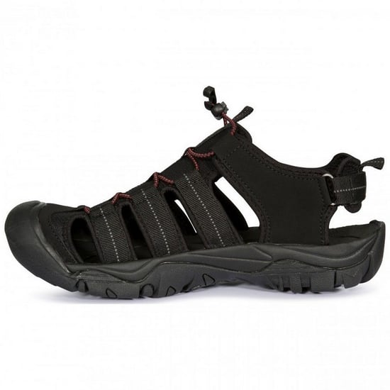 Trespass Mens Torrance Sandaler (Svart) - Image 2