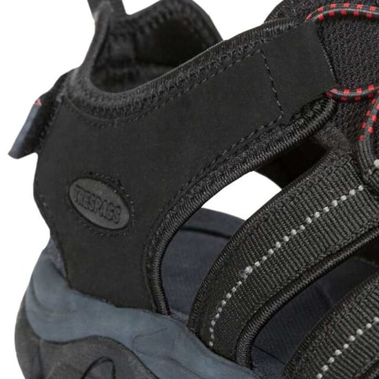 Trespass Mens Torrance Sandaler (Svart) - Image 4