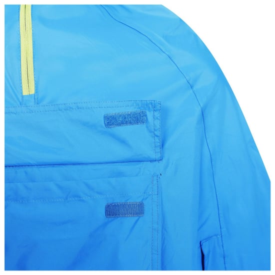 Trespass - Unisex Qikpac Waterdichte Opbergbare Poncho met Capuchon (Blauw) - Image 4