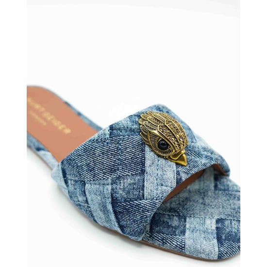 Kurt Geiger Kensington slipper denim - Image 4