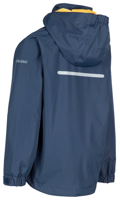 Trespass Boys Overwhelm Rain Jacket (Navy) - Image 2