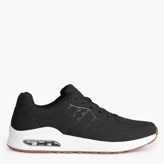 Q1905 Sneaker hank zwart/ wit - Image 1