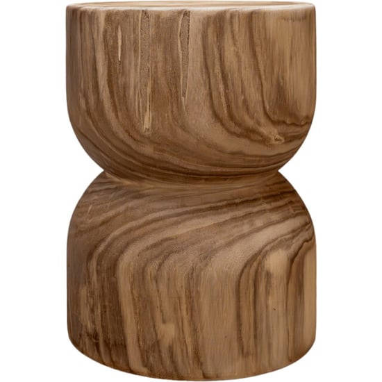 Indore Home woodville bijzettafel stool massief hout boomstam - - Image 1