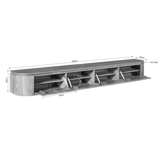 Starfurn tv meubel excellent - 35x240x30 cm - Image 3