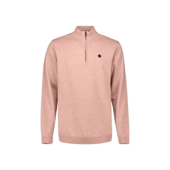No Excess Pullover stand up collar half zip m light mauve - Image 5