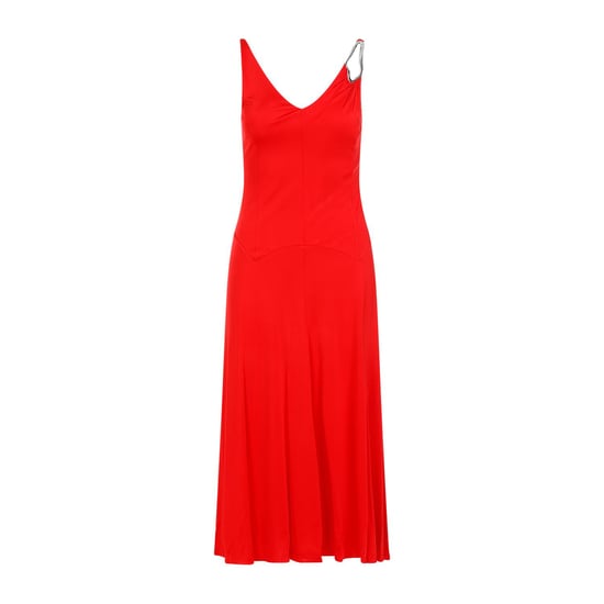 Sleeveless A-line Midi Dress - Image 5