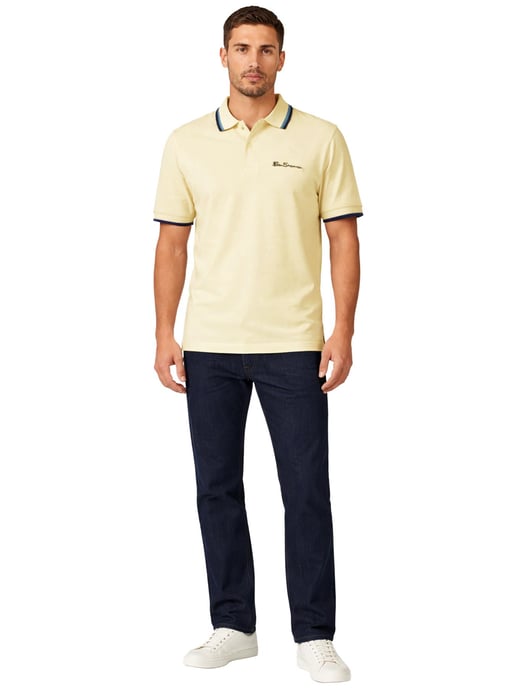 Ben Sherman | Heren Polo met Contrasterende Bies - Image 4