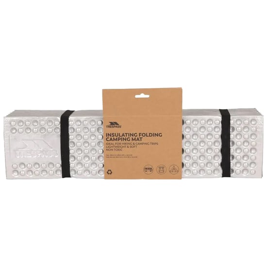 Trespass Foldy isolerande campingmatta (Silver) - Image 3