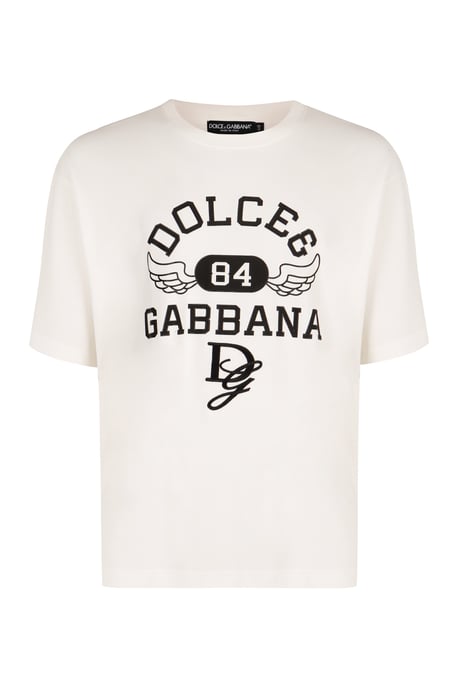 Logotryckt bomulls T-shirt - Image 1