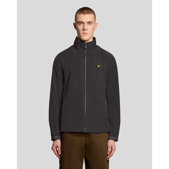 Lyle and Scott Mesh back soft shell jacket antraciet - Image 2