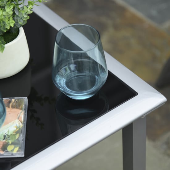 4goodz Outsunny 3-delige ligstoel-set 2 stoelen en 1 tafel zwart - Image 4