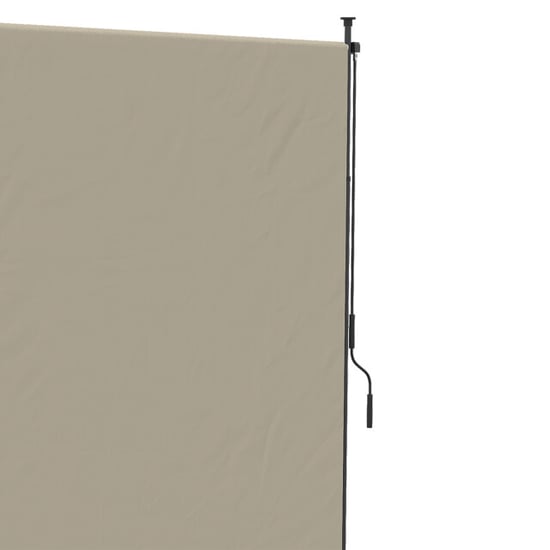 4goodz Outsunny verticale zonwering verticale luifel 200x305 cm zand - Image 2