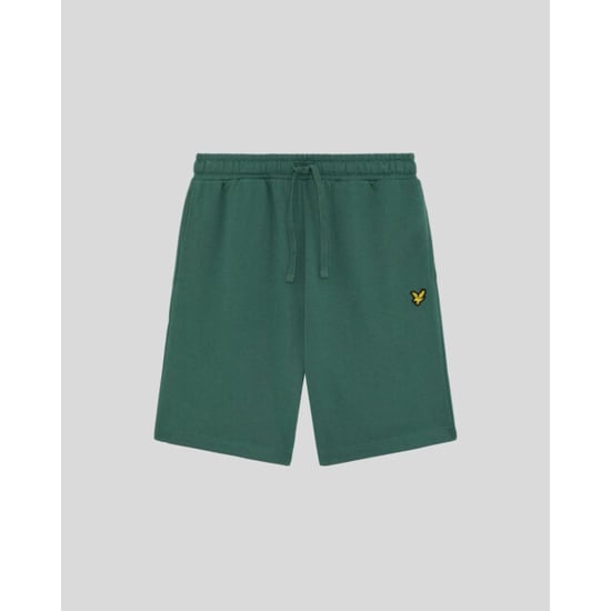 Lyle and Scott Plaimn sweat short donker - Image 1