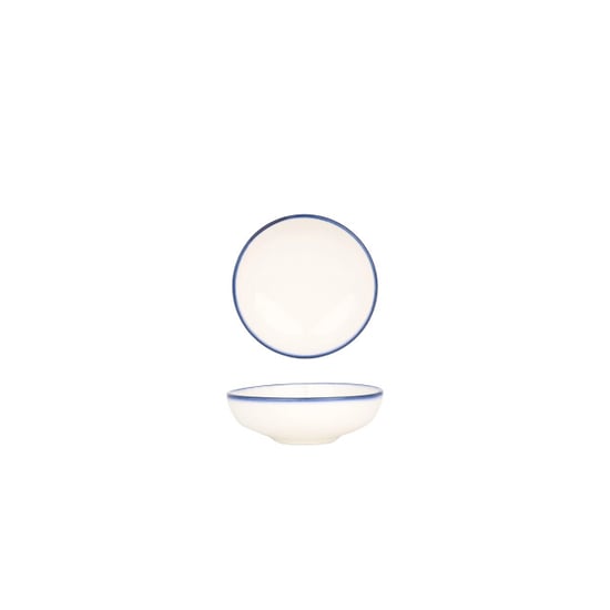 Rinart Serveerschaal blue edge porselein 10 cm (100cc) set van 2 - Image 1