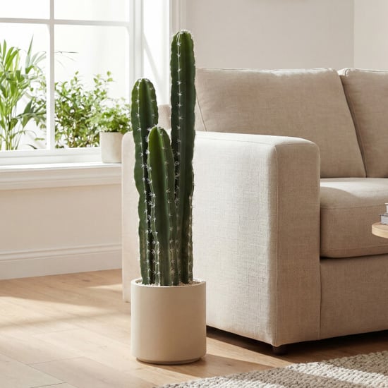 4goodz Kunstplant cactus groot 95 cm met pot realistisch groen - Image 3