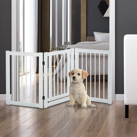 4animalz Vrijstaand veiligheidshek met poten 155 x 76 cm - - Image 4