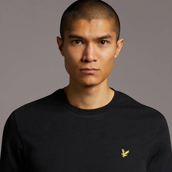 Lyle & Scott Plain T-Shirt in Black - Image 4
