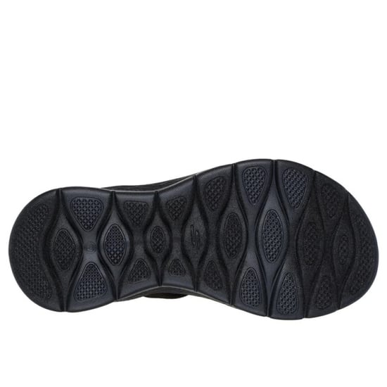 Skechers 141489-bbk go walk flex sandal glimmer up black 3256 - Image 4