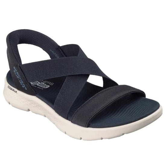 Skechers 141489/nvy go walk flex sandal glimmer up navy 3255 - Image 5