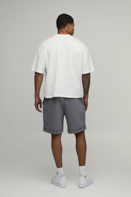 Baggy Drop Crotch Exposed Seam Loopback Short - Image 2