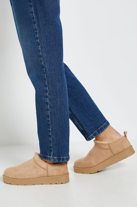 Pamela Cozy Faux Suede Fur Trim Boots - Image 2