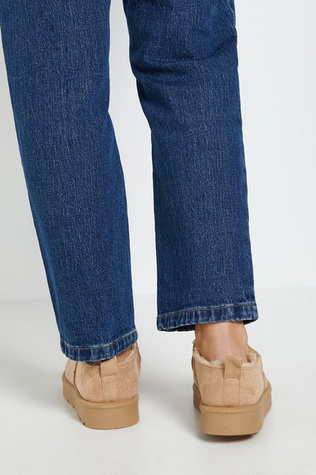 Pamela Cozy Faux Suede Fur Trim Boots - Image 3