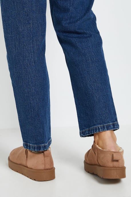 Pamela Cozy Faux Suede Fur Trim Boots - Image 3