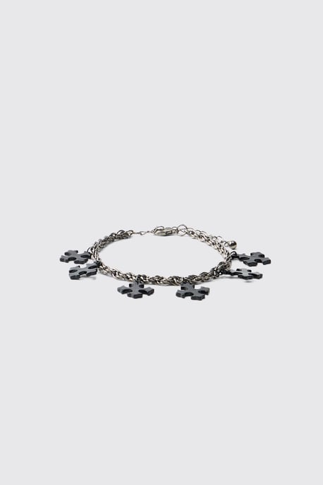 Cross Charm Bracelet - Image 2