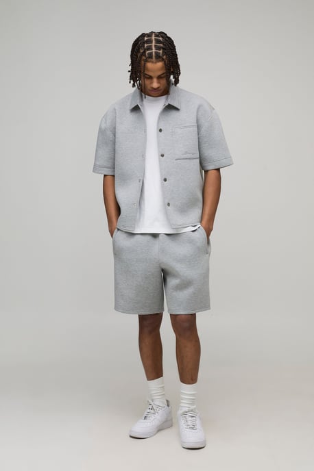 Oversized Boxy Scuba Shirt - Image 4