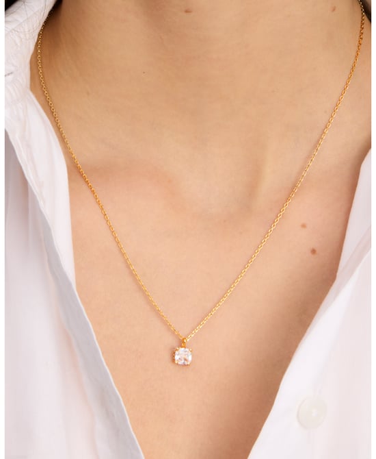 Little Luxuries 6Mm Square Pendant - Image 2
