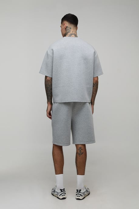Tall Relaxed Fit Scuba Marl Shorts - Image 2