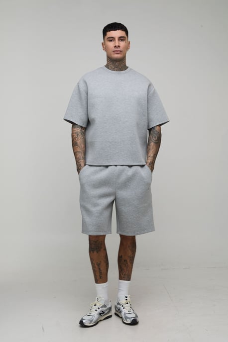 Tall Relaxed Fit Scuba Marl Shorts - Image 4