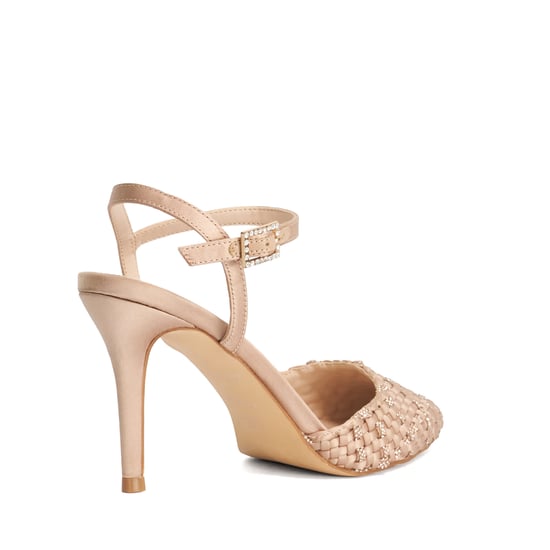 Dune Ladies Caria - Diamante Buckle Open Court - Image 4