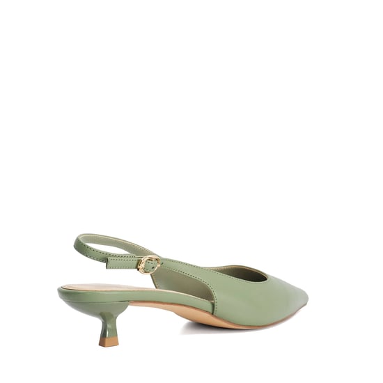 Dune Ladies Catalinas - Leather Kitten Heel Sling-Backs - Image 4