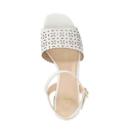 Dune Ladies Josephina - Leather Block Heeled Sandals - Image 3