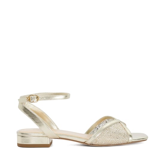 Dune Ladies Naxxos - Ankle Strap Embellished Sandals - Image 2